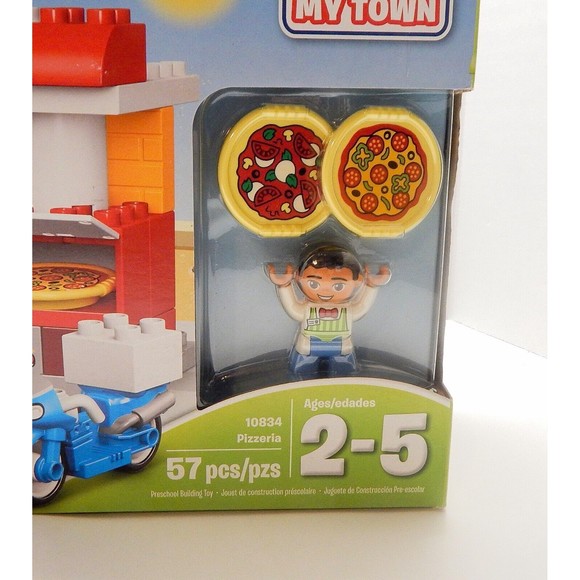 Lego Duplo My Town Pizzeria 10834 Sealed Original Package Toddlers 57 Pieces - Picture 11 of 11